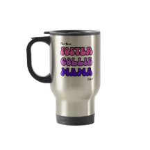 Taza de mamá collie adoptiva