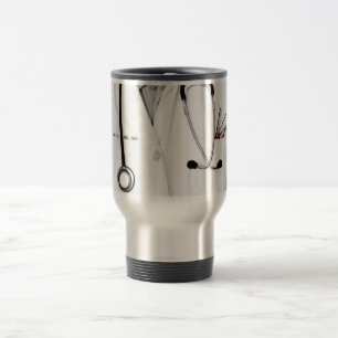 Viaje Taza de médico personalizada
