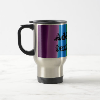 Viaje Taza de mezcla de arcoíris