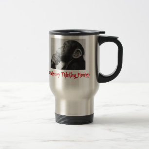 Viaje Taza de pensamiento del mono