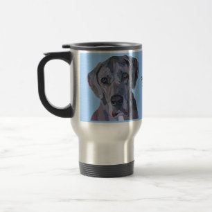 Viaje Taza de plata de great dane Merle