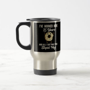 Viaje Taza de regalo de agradecimiento por 15 años de an