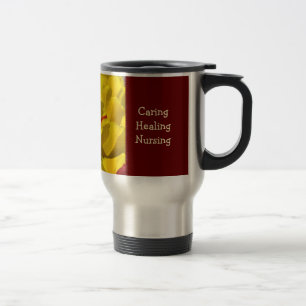 Viaje Taza de regalo de enfermería de cuidado curativo T