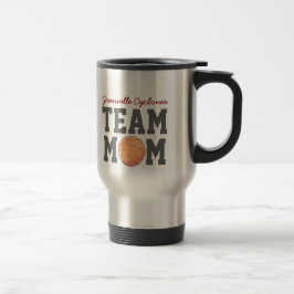 Viaje Taza de regalo para la mamá del equipo de balonces