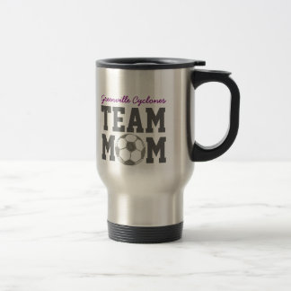 Viaje Taza de regalo para la mamá del equipo de fútbol