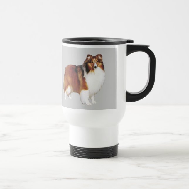 Viaje Taza de Sheltie (Derecha)