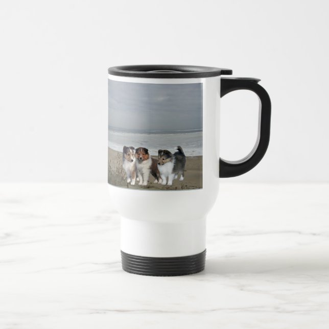 Viaje Taza de Sheltie (Derecha)