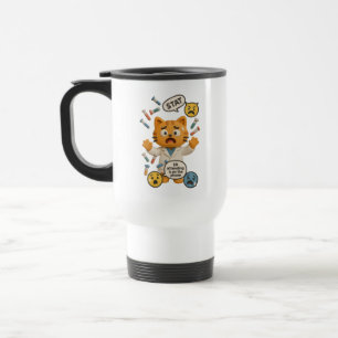 Viaje Taza de Técnico de Laboratorio Clínico Gato Realiz