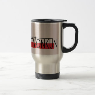 Viaje Taza del acero inoxidable de KunstVonkun