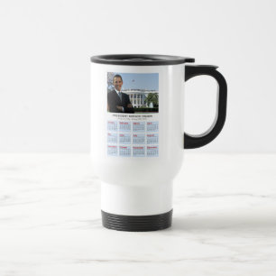 Viaje Taza del calendario del recuerdo de la