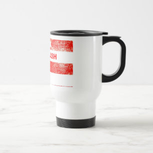 Viaje Taza del camino del cuello azul de la basura