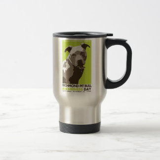Viaje taza del día de la conciencia del pitbull