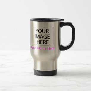 Viaje Taza del viaje: La foto de su bebé + Nombre