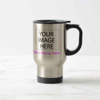 Viaje Taza del viaje: La foto de su bebé + Nombre