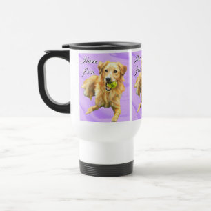 Viaje Taza divertida de Golden Retriever