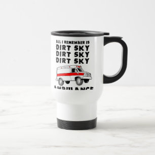Viaje Taza divertida de la bici del motocrós de la