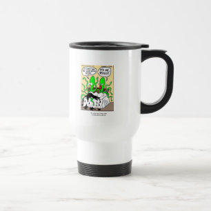 Viaje Taza Divertida para Viajes de Calamares con Eyacul
