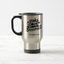 Viaje Taza divertida personalizada de 15oz para viajeros