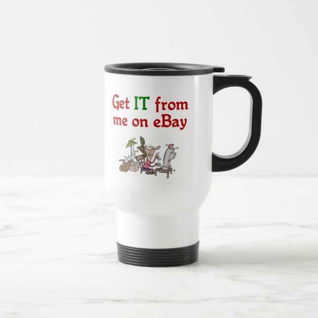 Viaje Taza independiente de Ebay (Derecha)