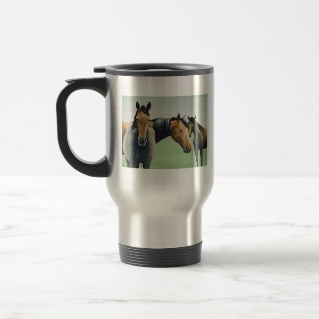 Viaje Taza la termal del arte de "tres caballos" (Izquierda)