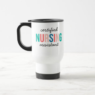 Viaje Taza para Asistente de Enfermería Certificado, Reg