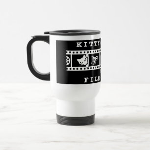 Viaje Taza para commuters de Kitty Appeal y rollos de pe