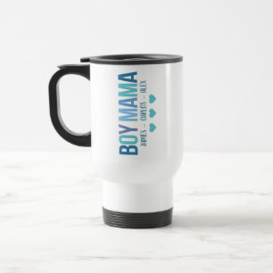 Viaje Taza para Mamá de Niño con Asa Regalo Personalizad