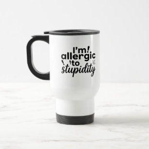 Viaje Taza para viajeros - Frase sarcástica de café