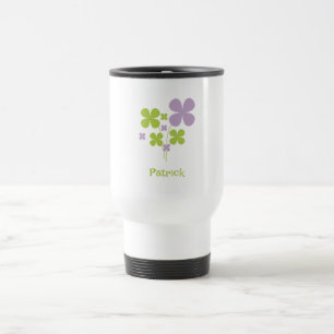 Viaje Taza personalizable de trébol