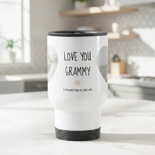 Viaje Taza Personalizada de Amor para Abuela Regalo de