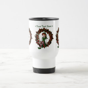 Viaje Taza personalizada duende del día de fiesta del