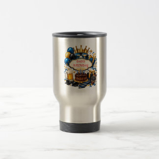 Viaje Taza personalizada para el cumpleaños de papá, reg