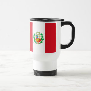 Viaje Taza peruana de la bandera del estado