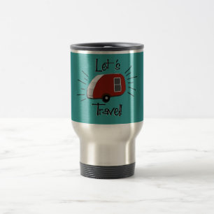 Viaje Taza retra del campista de la lágrima