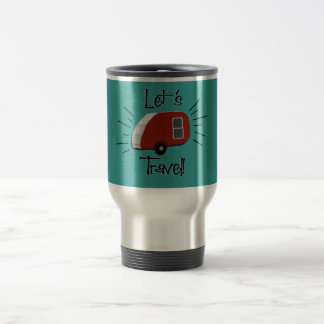 Viaje Taza retra del campista de la lágrima