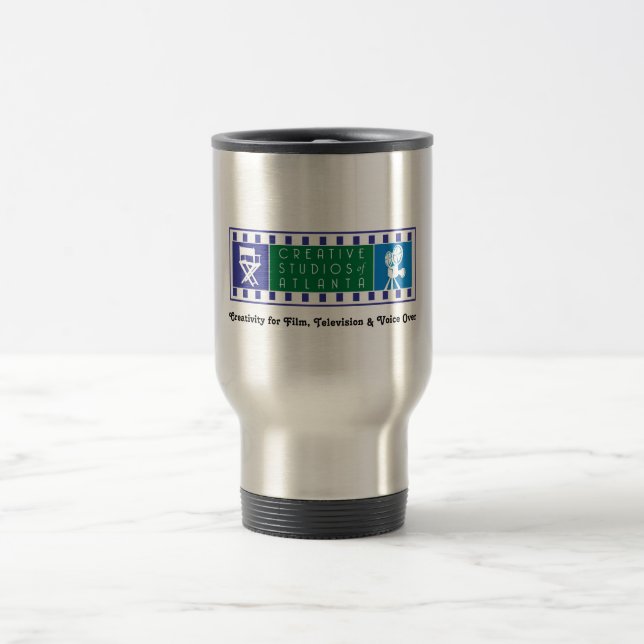 Viaje Taza termal de CSA con el logotipo (Centro)