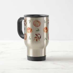 Viaje Taza térmica de café de calabaza naranja de otoño