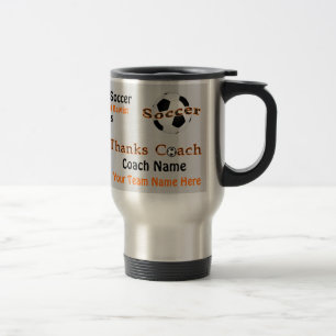 Viaje Taza única de los regalos del coche del fútbol c