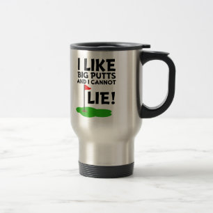 Viaje Tengo gusto de la taza divertida del golf de los