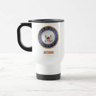 Viaje U.S. Taza jubilada marina de guerra del viaje/del