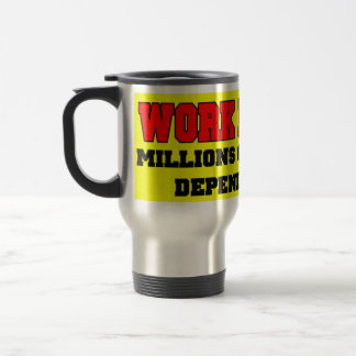 Viaje Un regalo más duro de la taza del trabajo