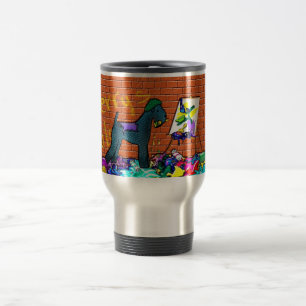 Viaje Una taza más grande del ARTISTA de la PINTADA de
