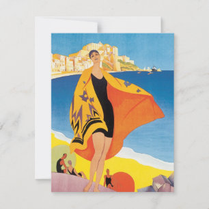 Viaje Vintage, Vacaciones en la Playa de Calvi, Có