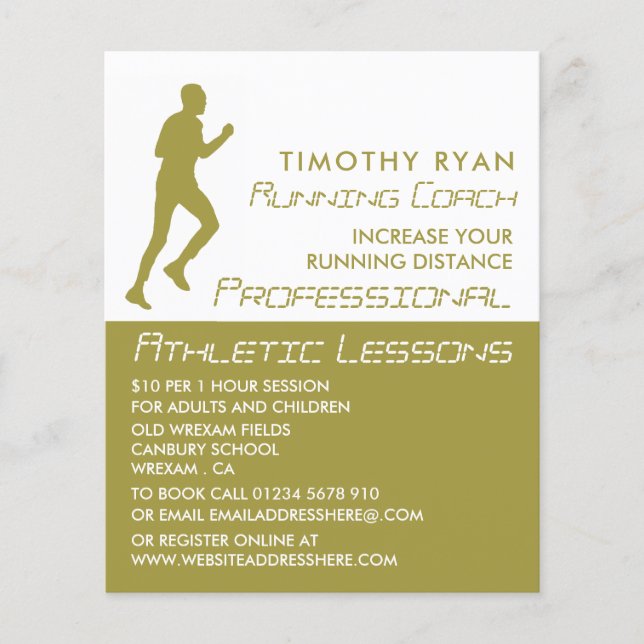 Viajero de carreras, viajero de publicidad de clas (Frente)