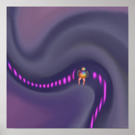 Viajero de deriva cósmica Arte digital de ciencia