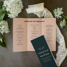 Viajero del programa del tríptico de tono de Boho 