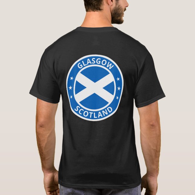 Viajero global - Camiseta "City", Escocia (Edit) (Reverso)