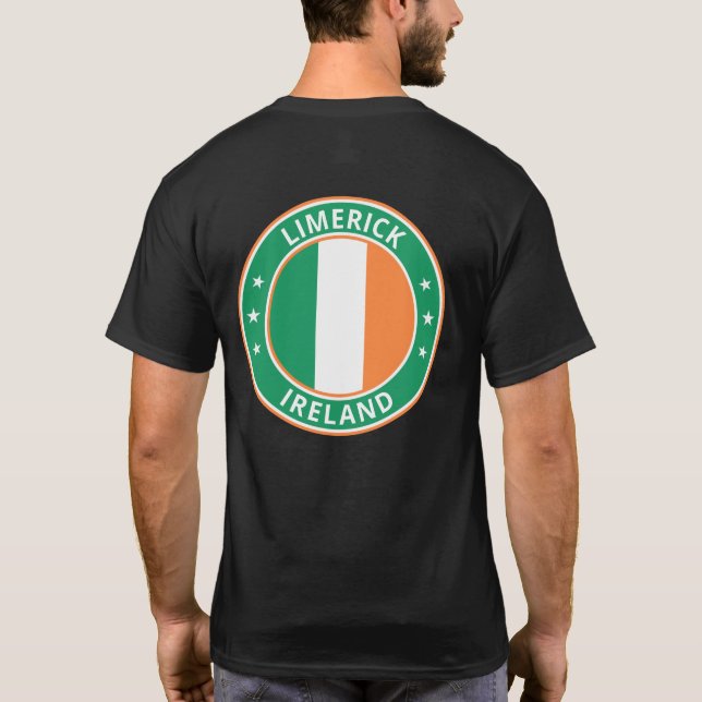 Viajero global - Camiseta "City", Irlanda (Edit) (Reverso)