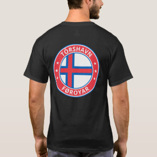 Viajero global - 'Ciudad', camiseta de Føroyar (Ed