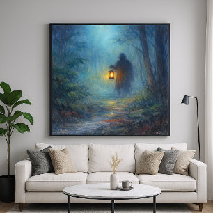 Viajero Solitario - Arte de estilo de pintura Past